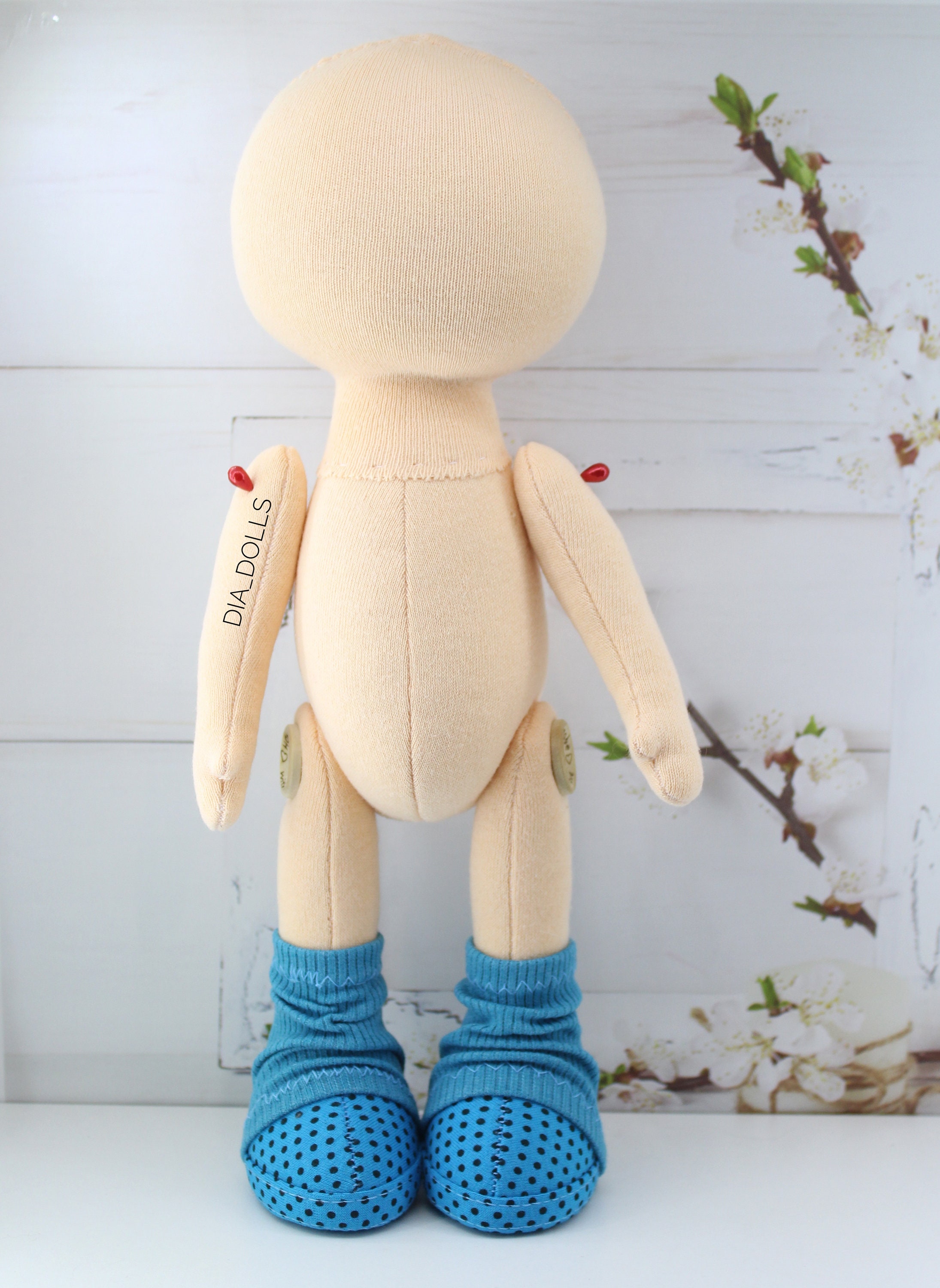 Blank body doll 11 inch body cloth doll body fabric doll Etsy