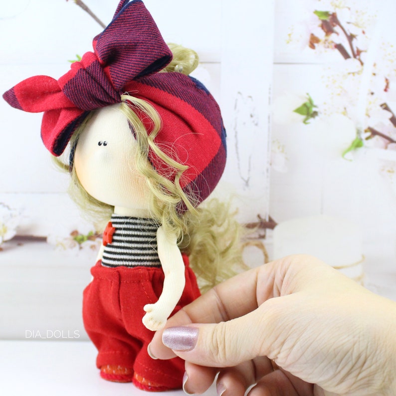 Hand Sewn Doll Souvenir Doll Romantic Dolls Dolls in Love Etsy