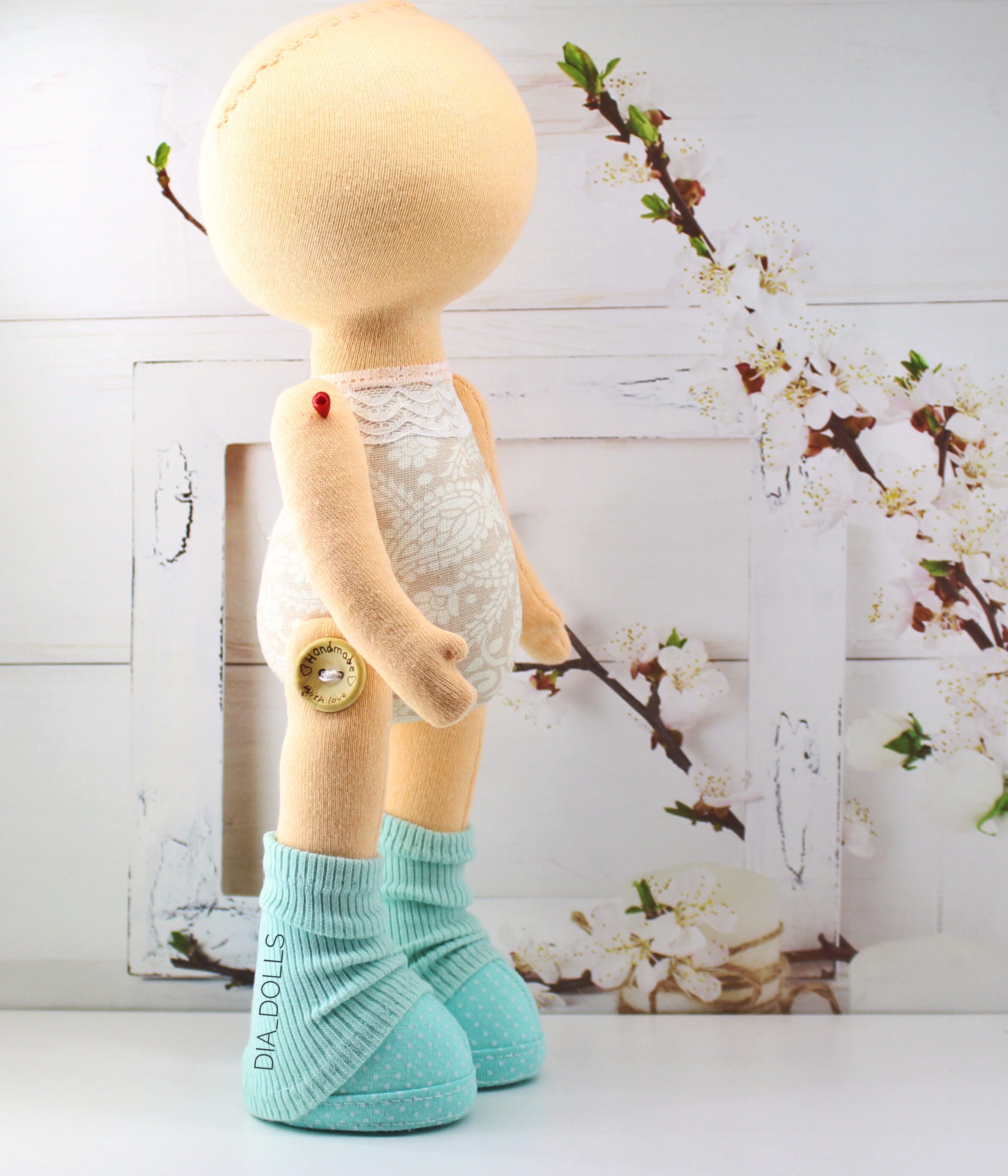 Blank body doll 11 inch body cloth doll body fabric doll Etsy