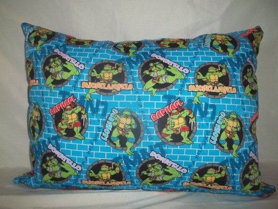 Teenage Mutant Ninja Turtles Decorative Pillow Etsy