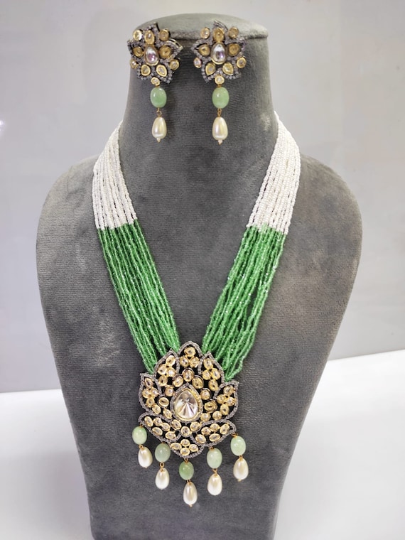 Long indian necklace deals