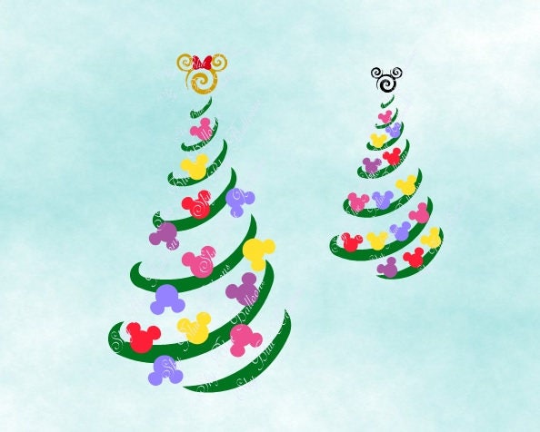 Free Free 174 Disney Christmas Tree Svg SVG PNG EPS DXF File