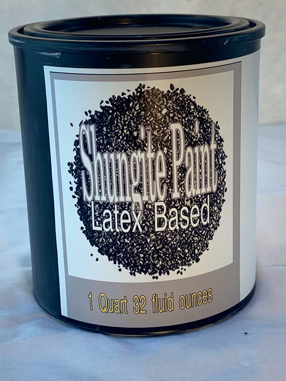 Latex Based SHUNGITE Paint 1 Quart Size Etsy