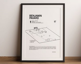 Affiches Football Illustrateur Des Buts De By Hourrafootball