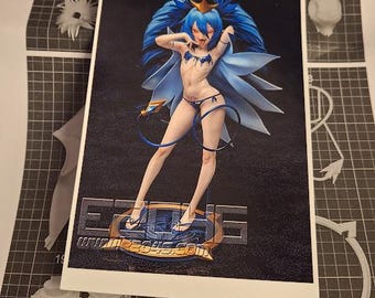 Aqua bomber girl garage kit