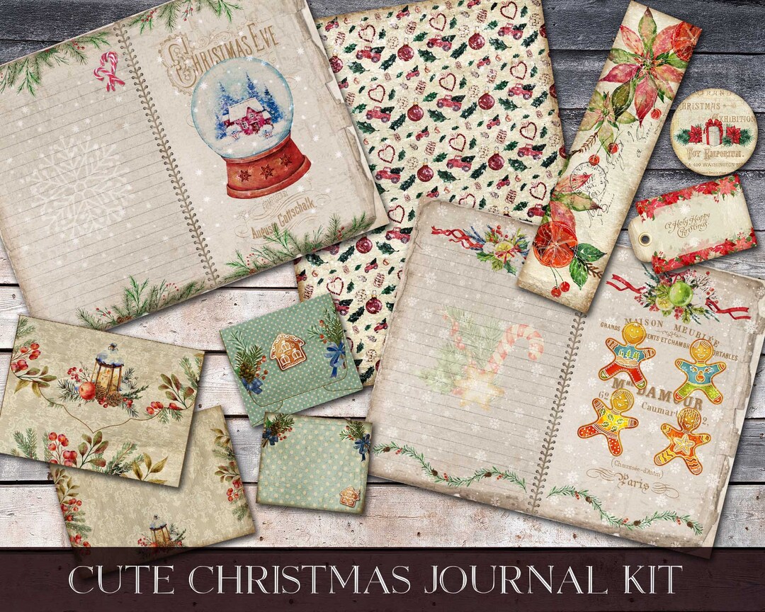 Christmas Journal, Watercolor Christmas, Cute Christmas, Winter Journal