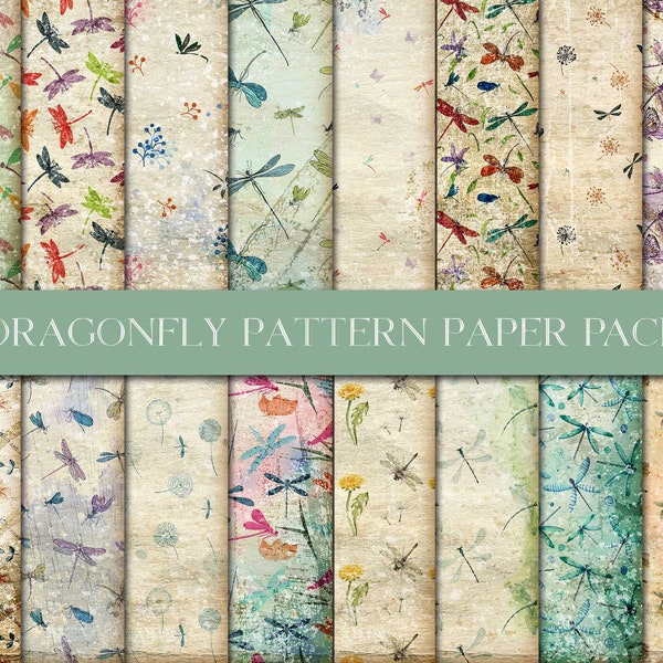Dragonfly Paper - Etsy