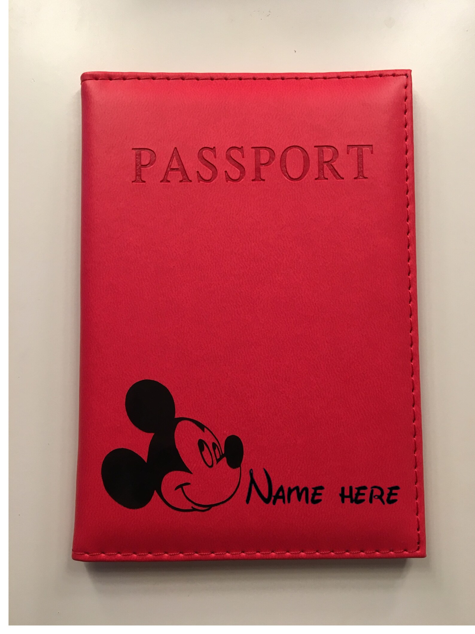 Disney passport holders Etsy