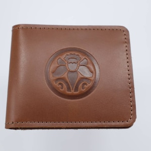 Cartera Regalos de Inglaterra • Cartera pequeña • Cartera hecha a mano • Clip para dinero hecho de cuero genuino • Tarjetero Monedero • Regalos ingleses
