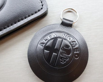 Individuelles Logo Leder Schlüsselanhänger: Personalisiertes Auto Auto Geschenk