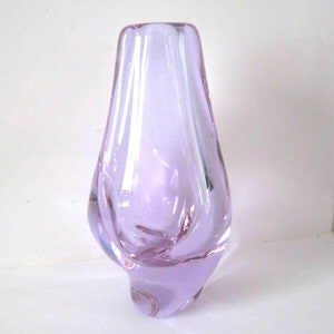 Zelezny Brod Neodymium Vase Czech Art Glass Miroslav Klinger Zemek Alexandrite