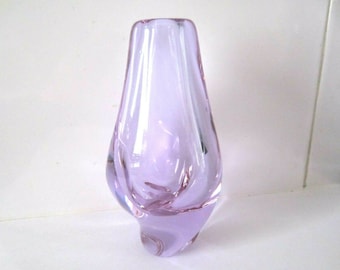 Zelezny Brod Neodymium Vase Czech Art Glass Miroslav Klinger Zemek Alexandrite