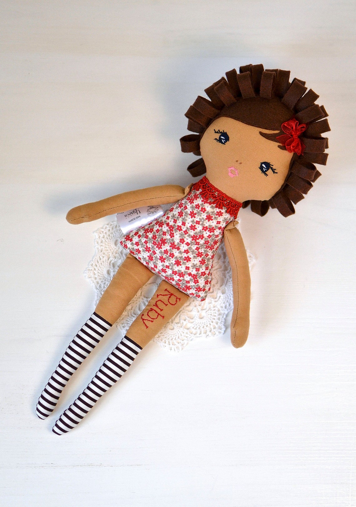 Handmade cloth dolls Baby first doll Fabric baby doll Soft Etsy