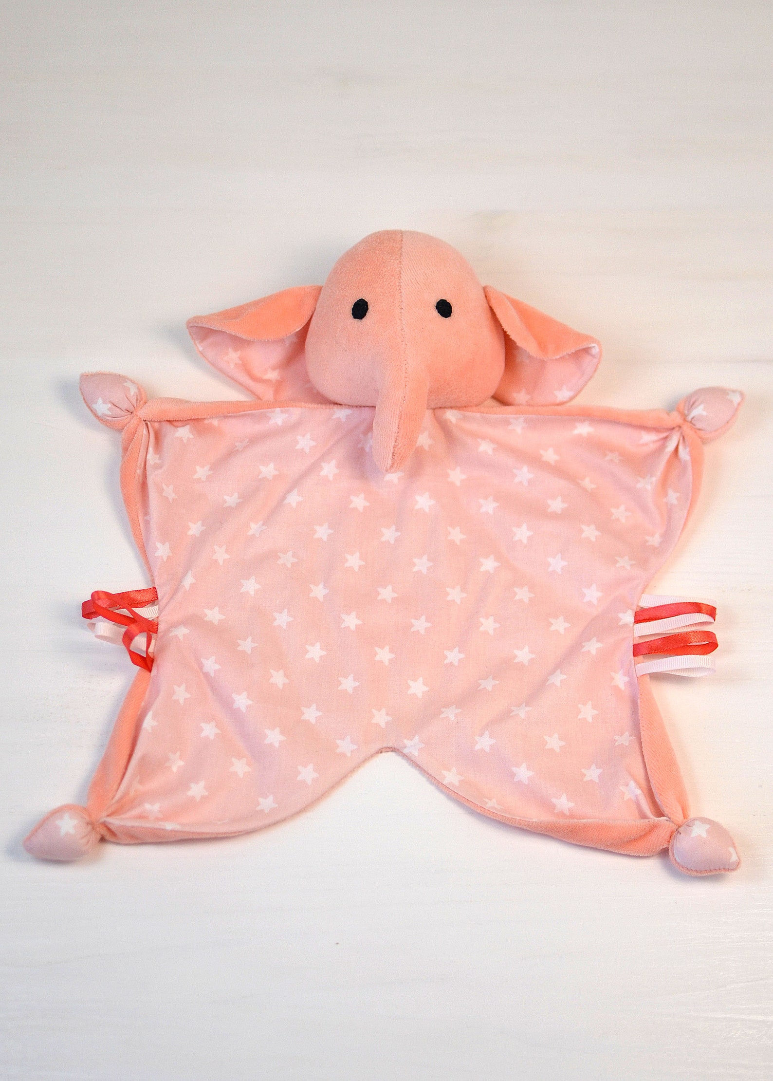 Comforter toy Baby elephant toy Baby comforters First baby toy Etsy