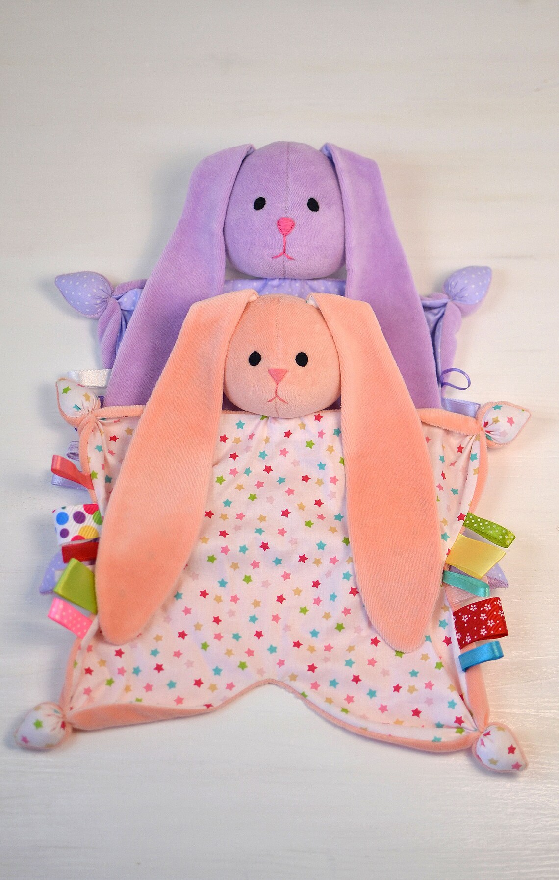 Baby comforters Comforter toy Baby elephant toy First baby toy Etsy