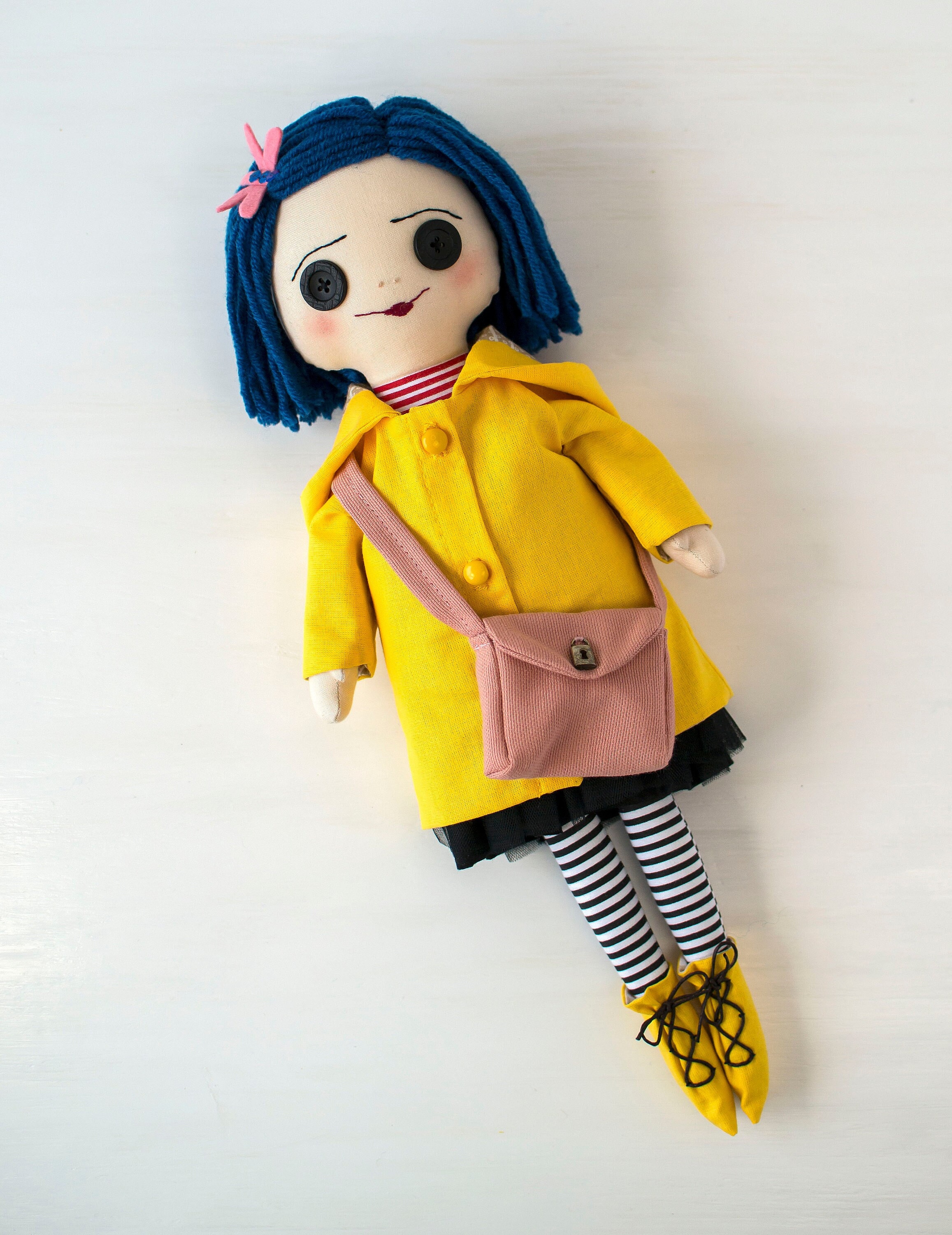 Muñeca top coraline trapo