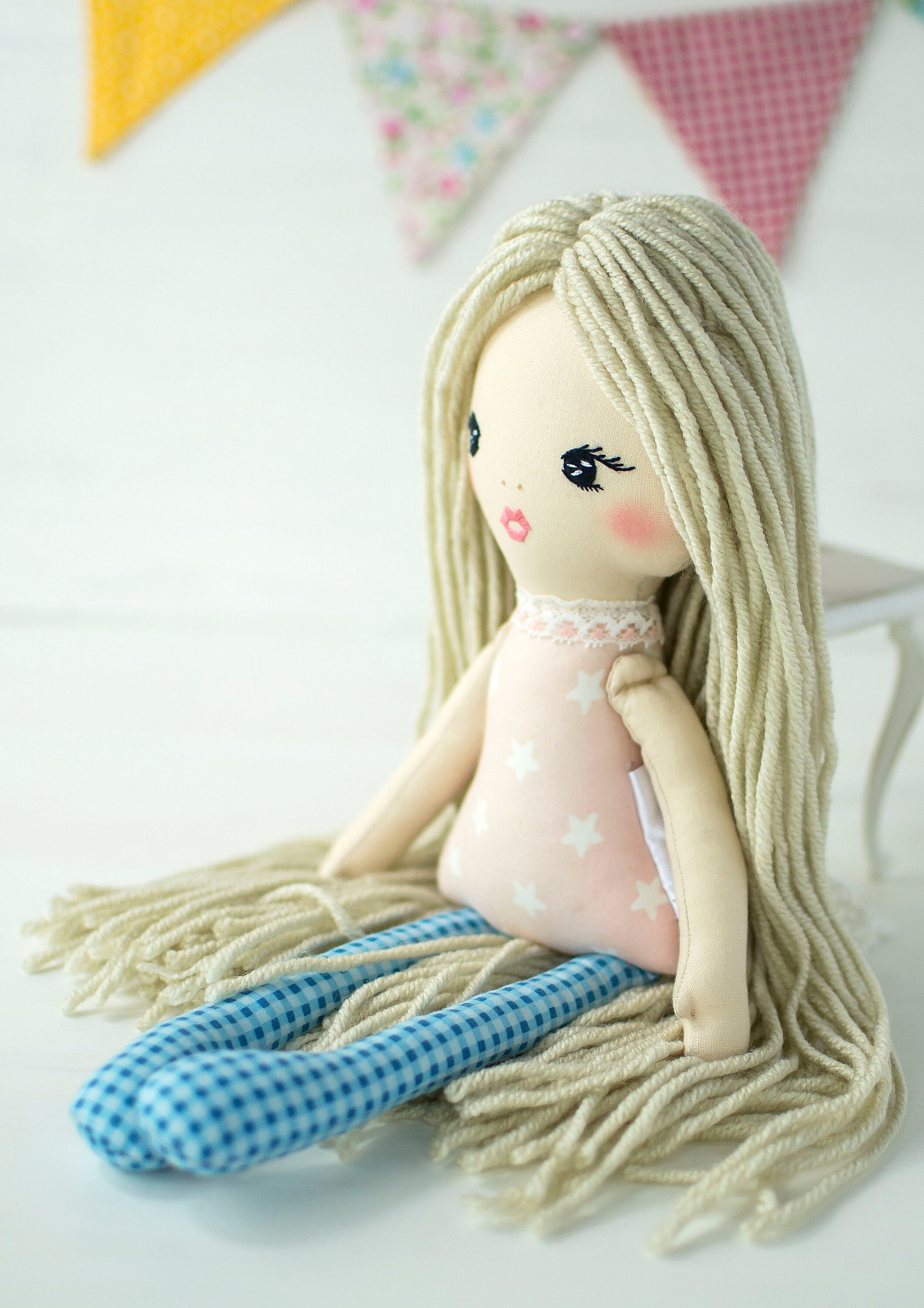Handmade cloth doll for baby Personalized rag doll for baby Etsy