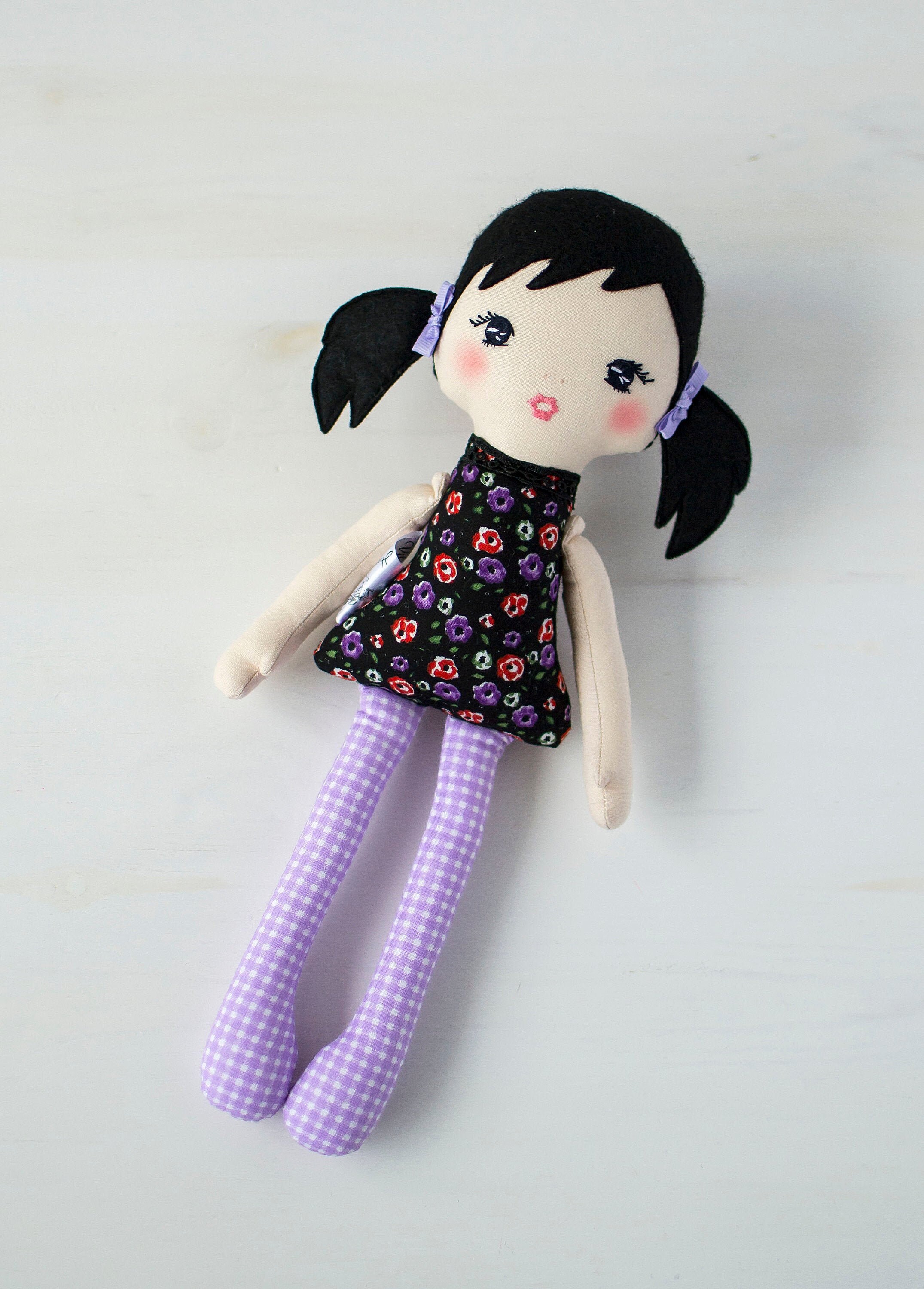 Handmade cloth doll for baby Personalized rag doll for baby Etsy