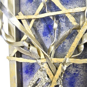 Star Of David Wall Art , Magen David decor , tree of Life , Israeli artisans