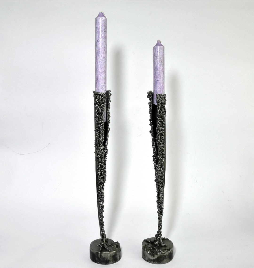 Unique Metal Candlesticks , Unique Candle Holder , Handmade Metal ...