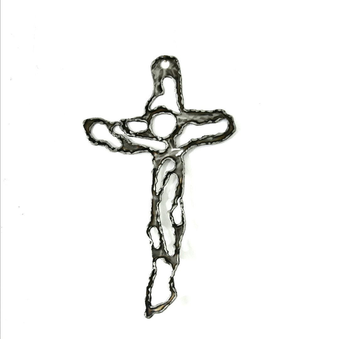 Cross Wall Decor Large Cross Wall Hanging Large Metal Cross Etsy