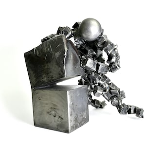 Sculpture , Figurative Sculpture ,Metal  statue, Original Sculpture