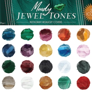Watercolor Jewels - Etsy