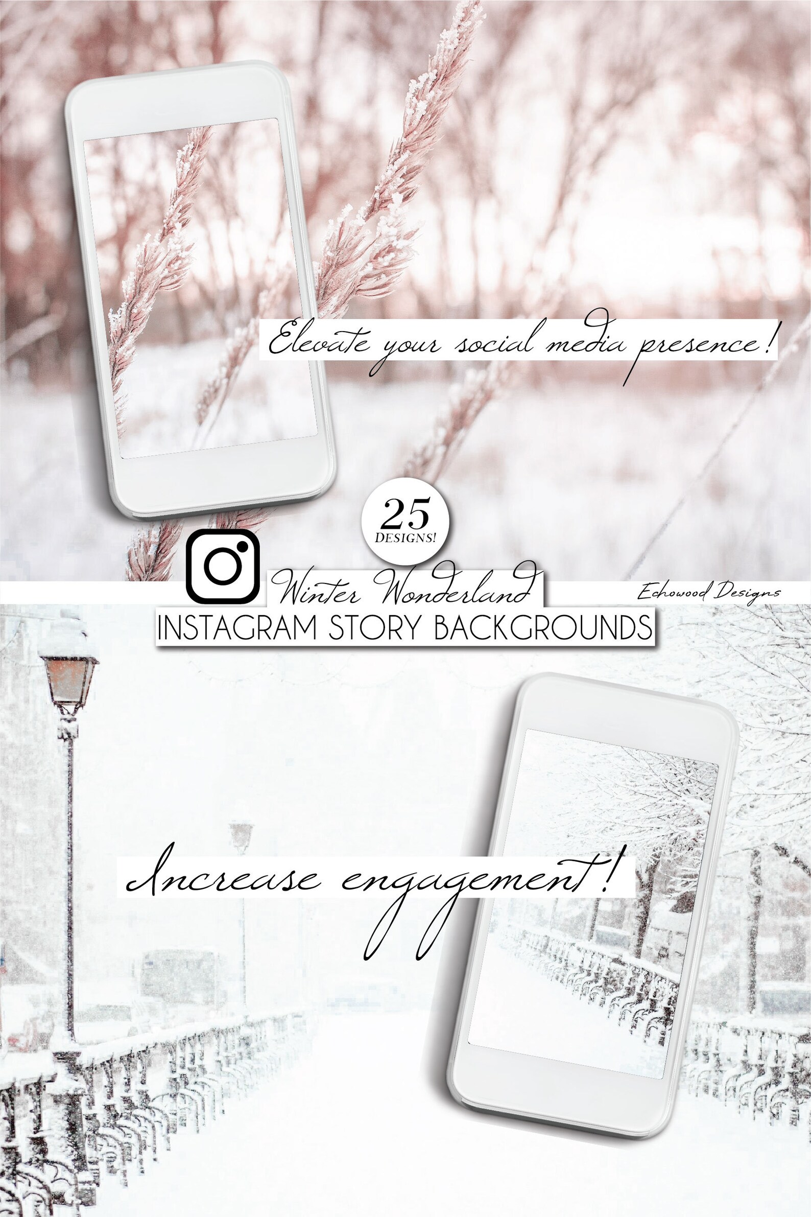 Winter Instagram Stories, Winter Background Download, Instagram Story