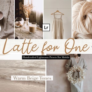 Coffee Beige Lightroom Preset For LR Mobile Presets, Light Academia For Instagram Influencer Presets, Moody Mobile Lightroom Presets