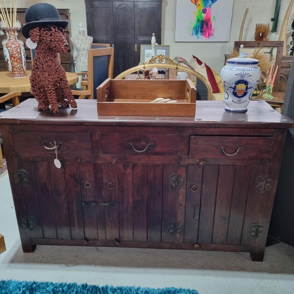 Jig Industrial Sideboard Handmade Rustic Quality Furniture