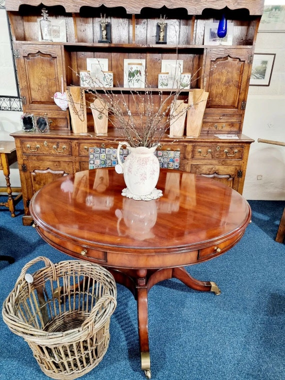 Drum Library Table by Multiyork Master Furniture Maker Etsy UK