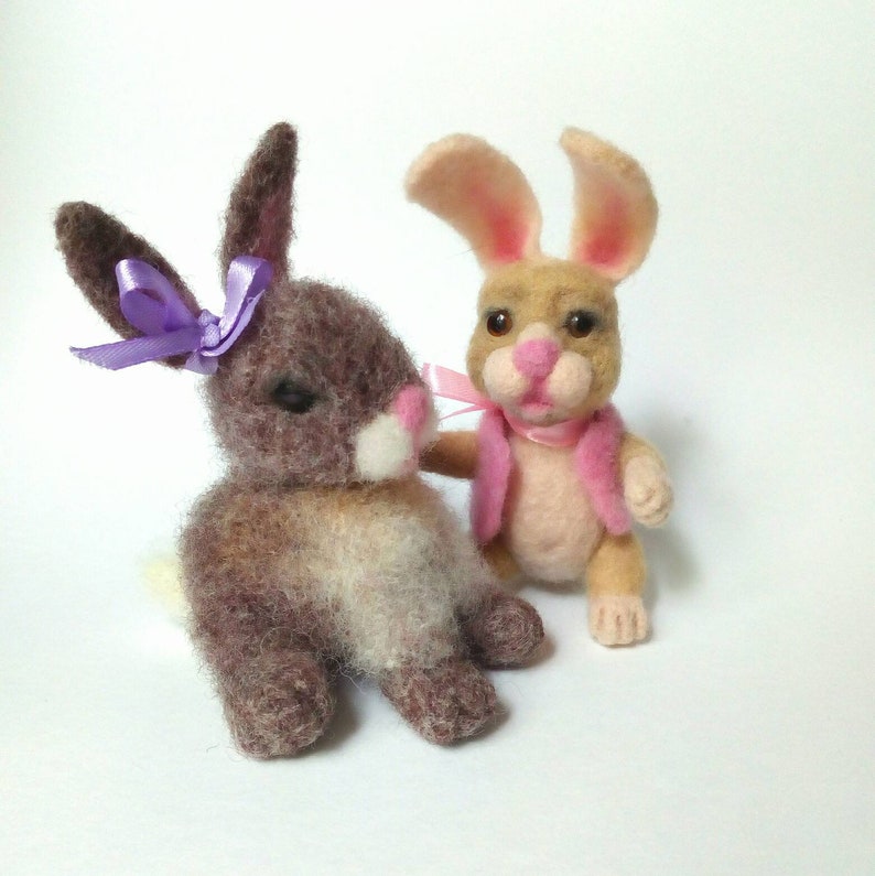 mini plush bunny