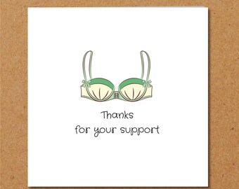 funny thank you card etsy