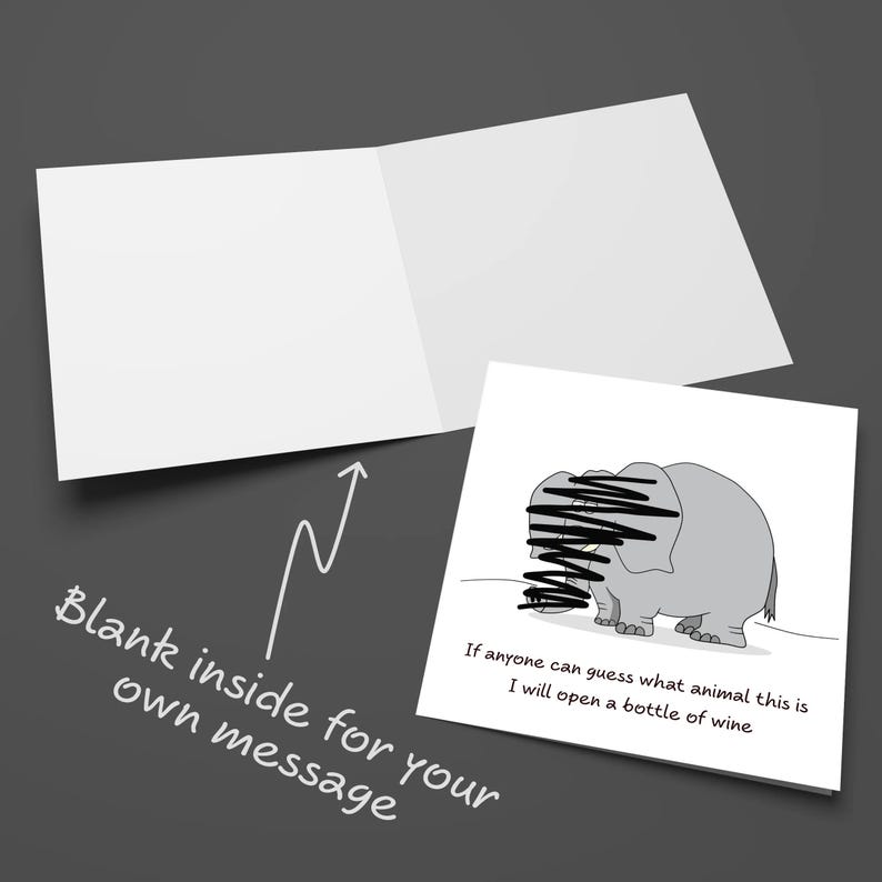 Funny Birthday Card for Wine Lover - Female Male Friend Mum Dad Husband Wife Girlfriend Friend - Red White Drinking Humour Humorous Adult image 7
