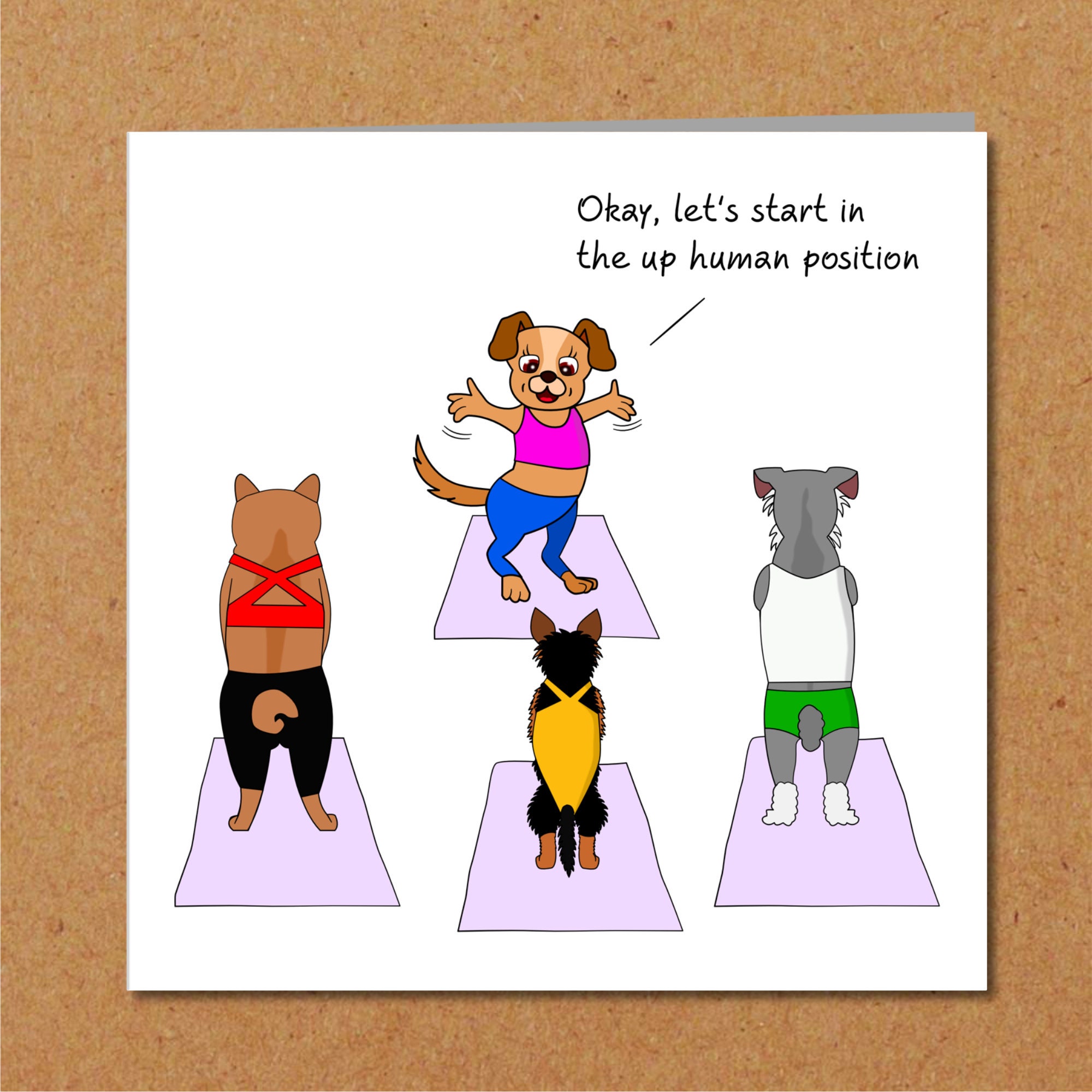 Lustige Geburtstagskarte Pilates Yoga Achtsamkeit Mama Etsy
