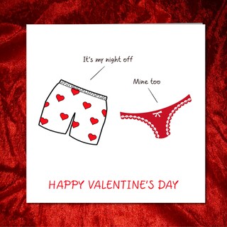Biglietto Di San Valentino Divertente Per Lui/lei, Per Fidanzato, Fidanzata, Marito, Moglie, Design Umoristico