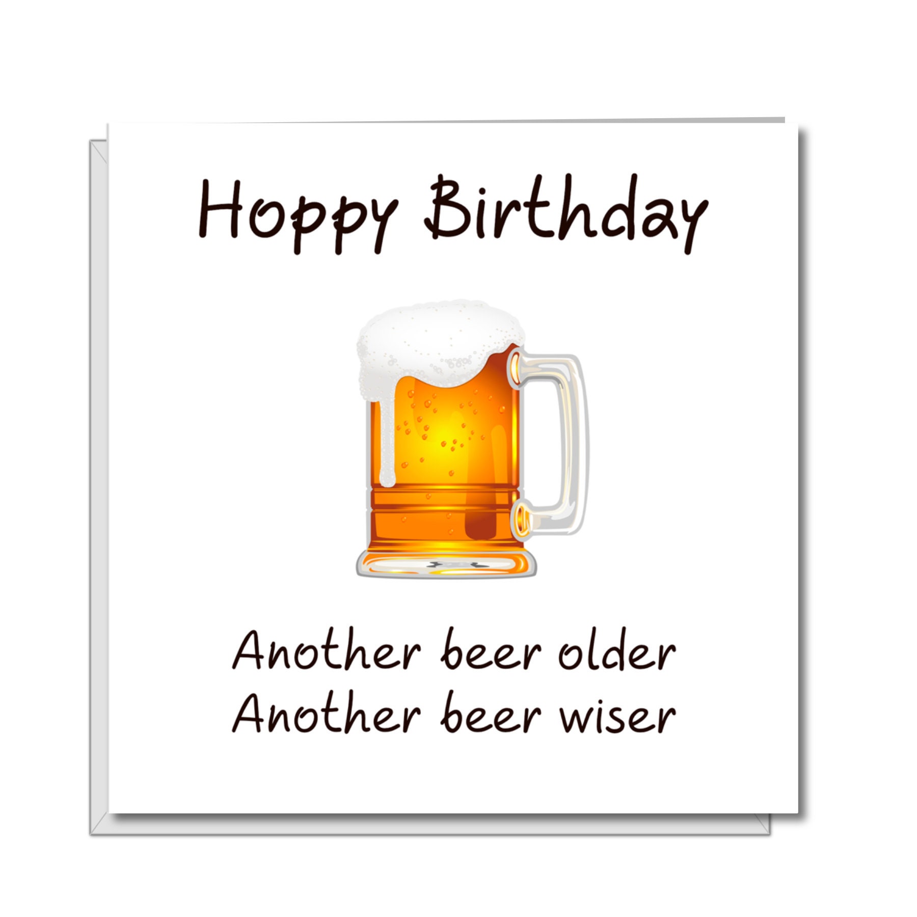 Funny BEER Birthday Card for Dad Son Male Friend Humorous - Etsy Funny BEER Birthday Card for Dad Son Male Friend Humorous - Etsy