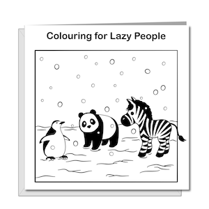 Carte d'anniversaire amusante pour maman, épouse, papa, ami ou toute personne qui aime colorier - humour amusant - livre de coloriage