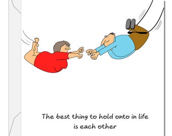 Funny Romantic Anniversary Card Husband Love Boyfriend Birthday Engagement Wedding Couple Together Love