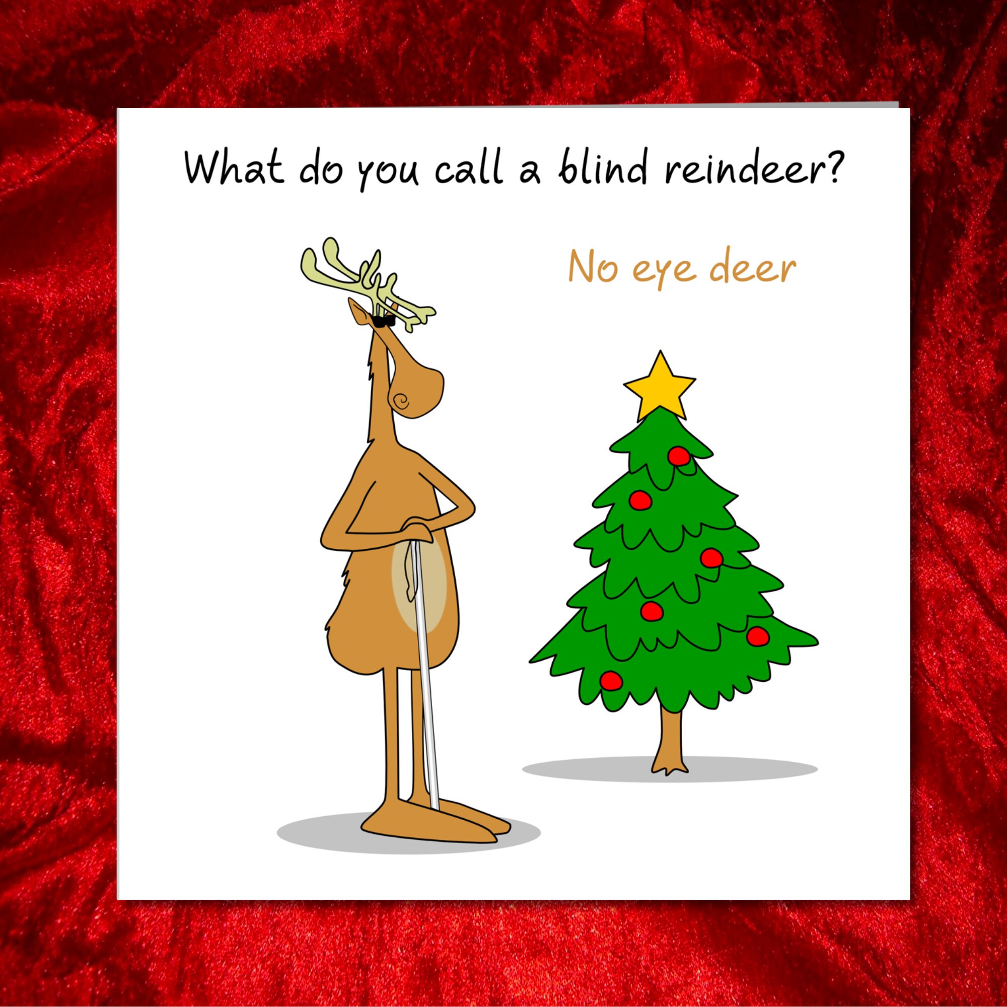 Funny Joke Christmas Card for Kids Children Special Grandson - Etsy