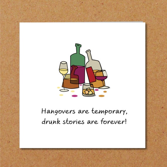 Still Hungover, Wine Thank You Greeting Card Still Hungover, Wine Thank You Greeting Card