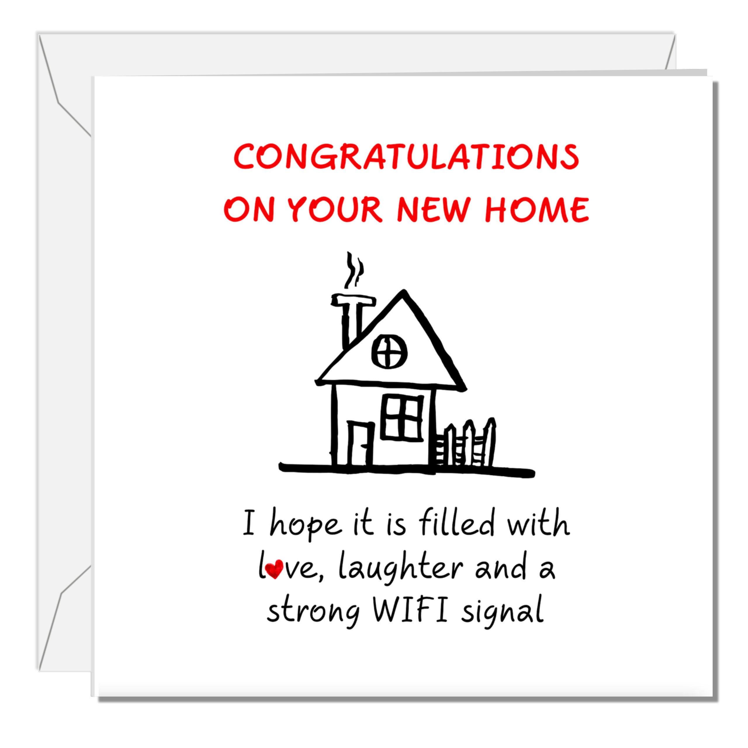 New Home Congratulations Card Buy House Housewarming Son Etsy UK
