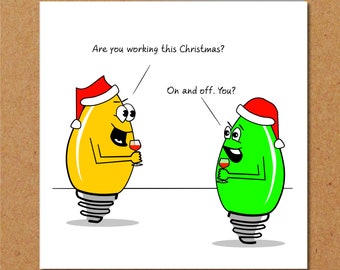Funny Joke Christmas Card for Family Friends Children Work - Etsy New Zealand Funny Joke Christmas Card for Family Friends Children Work - Etsy New Zealand