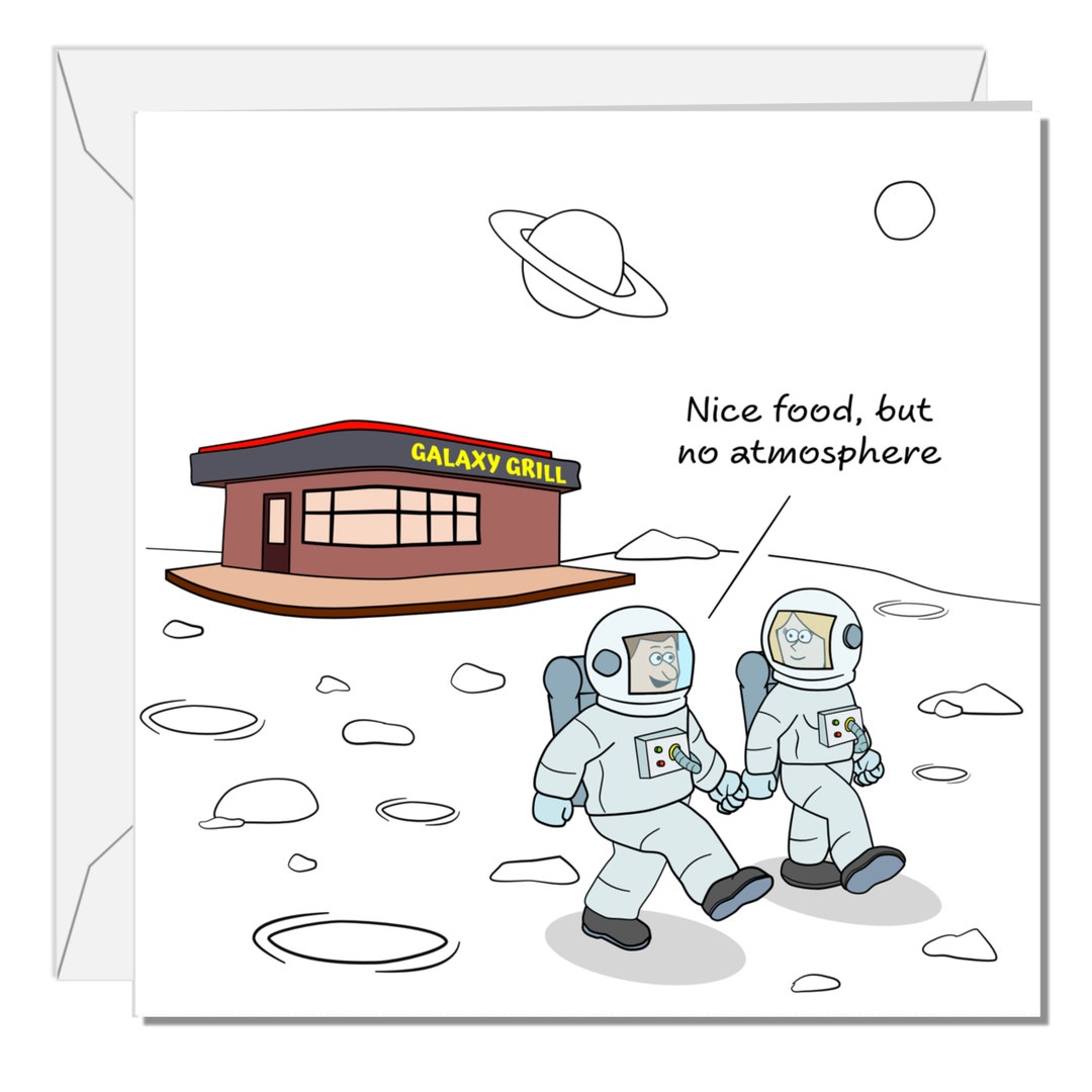 Funny Birthday Card Space Travel Rocket Humorous Joke Star 20 30 40 50 ...