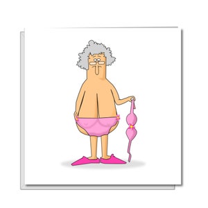 Saggy Breasts Card -  UK