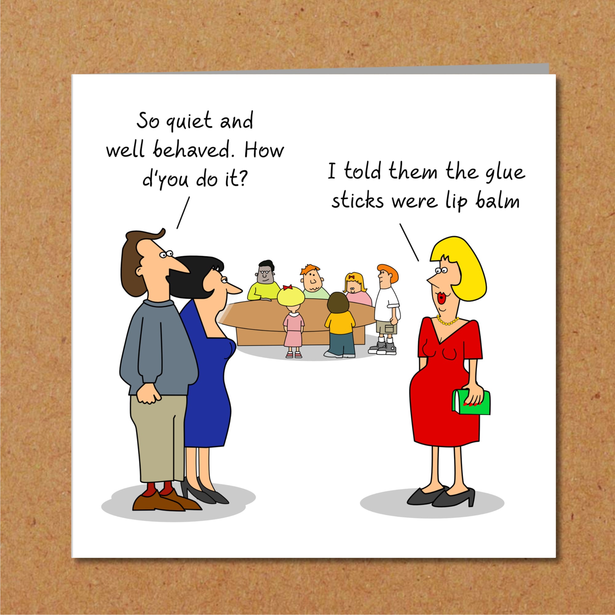 Funny Cartoon Card - Etsy Funny Cartoon Card - Etsy