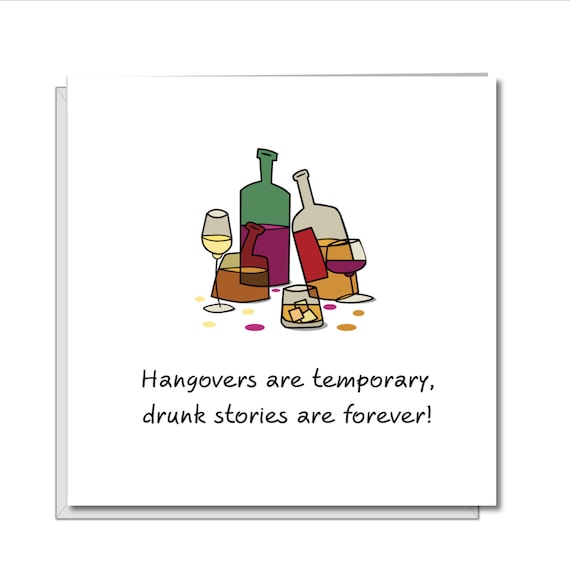 Still Hungover, Wine Thank You Greeting Card Still Hungover, Wine Thank You Greeting Card