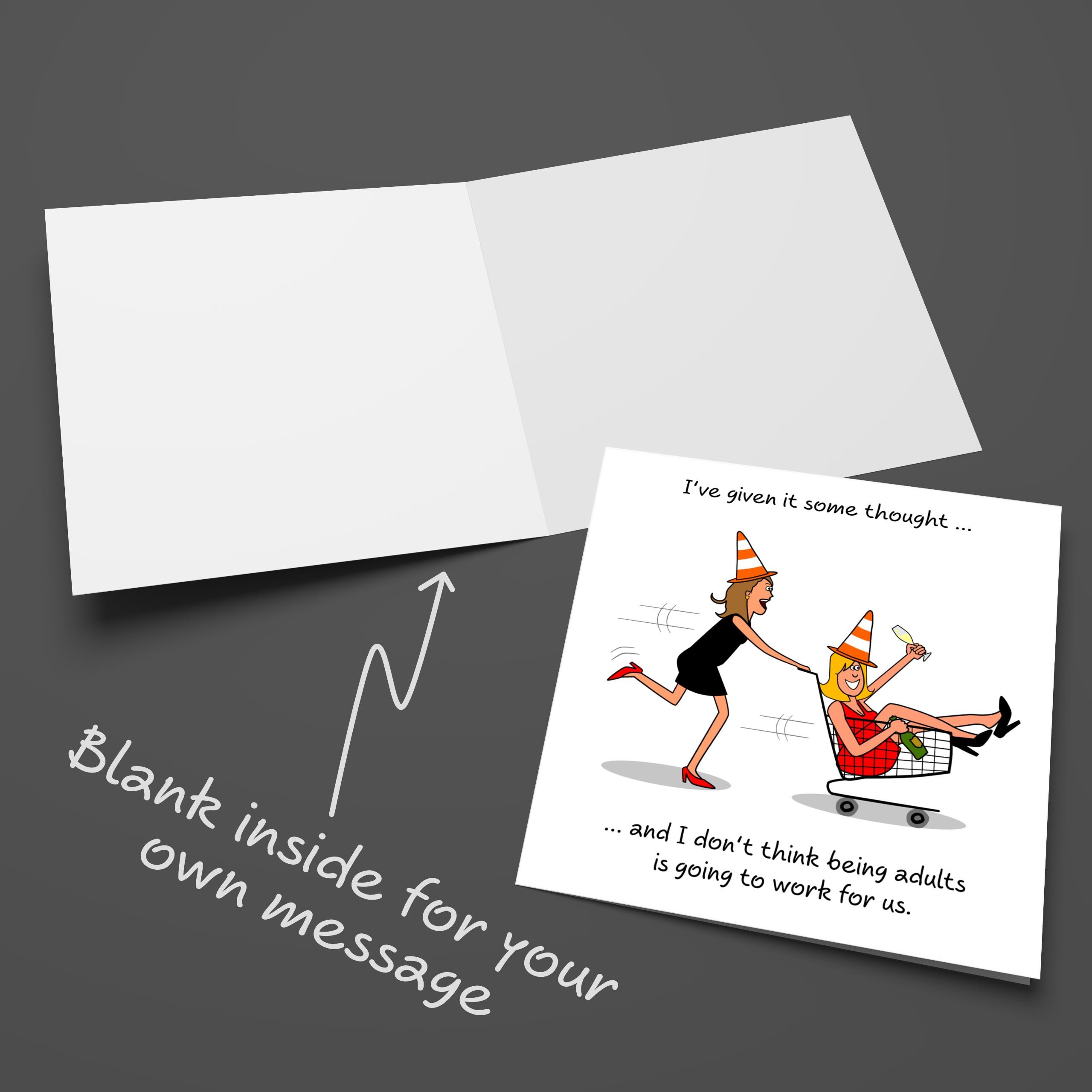 Hallmark Geburtstagskarte Für Freundin – Moderner Humor Mit Instagram-Spruch, 17,3x11,9 Cm