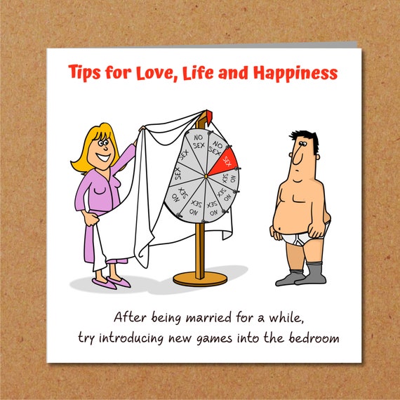 Funny Birthday Card Married Couple 40th 50th 60th
