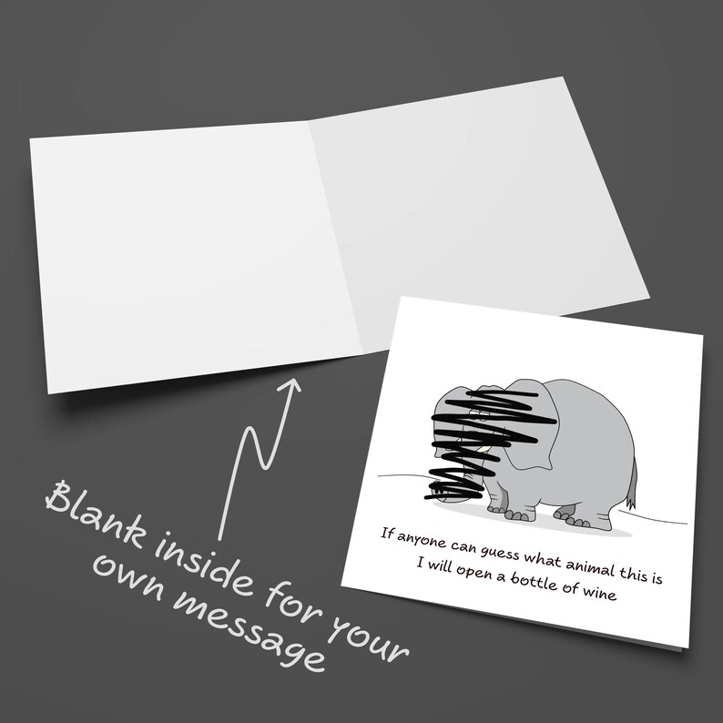 Funny Birthday Card for Wine Lover - Female Male Friend Mum Dad Husband Wife Girlfriend Friend - Red White Drinking Humour Humorous Adult image 8